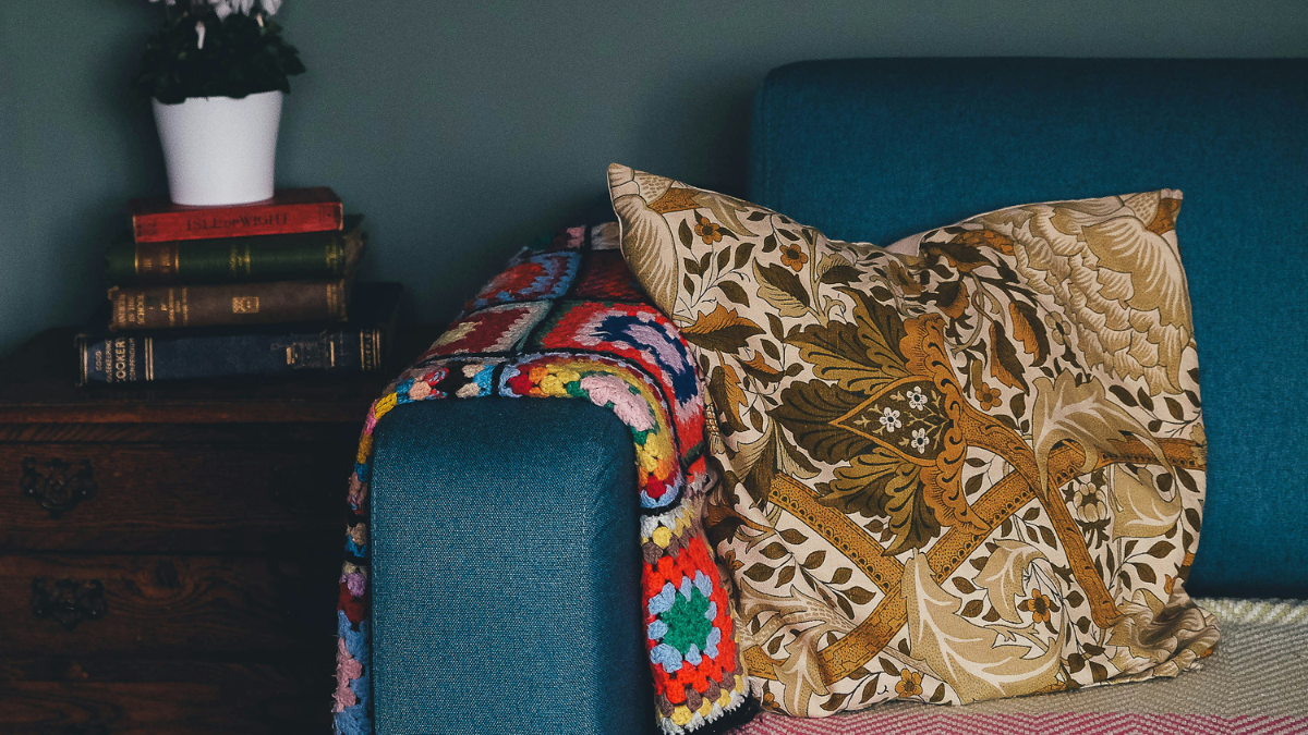 home styling with layers and textures